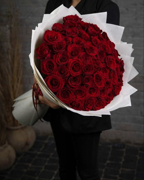 Wrapped | 100 Roses